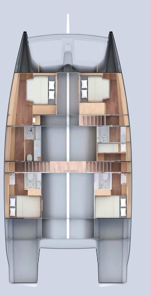 Pronájem jachty v Donji Seget -Mazarin Yachts Mazarin 55 na Samboatu