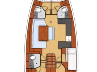 Pronájem lodi Fethiye lákavé ceny Oceanis 48