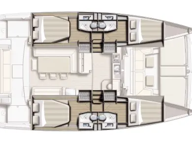 Pronájem lodi Piso Livadi lákavé ceny Bali 4.1
