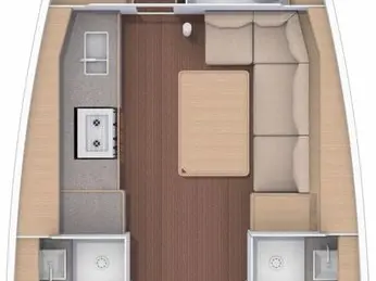 Pronájem lodi Rhodos lákavé ceny Dufour 390 GL