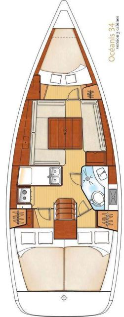 Pronájem lodi Bénéteau Oceanis 34 v Ičići na Samboatu