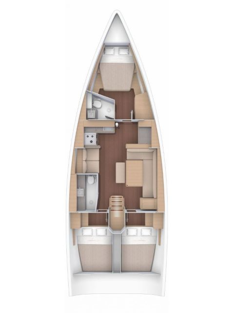 Pronájem jachty v Frenchtown -Dufour Dufour 430 na Samboatu