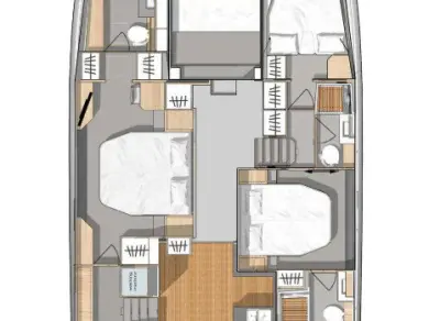 Fountaine Pajot Fountaine Pajot MY6 jednotlivci a charterové společnosti v Annapolis