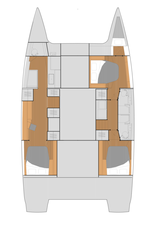 Pronájem lodi Fountaine Pajot Tanna 47 v Frenchtown na Samboatu