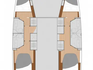 Pronájem Katamarán Fountaine Pajot s licencí
