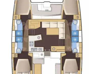 Pronajmout si Lagoon Lagoon 450 Sport Top v Punat
