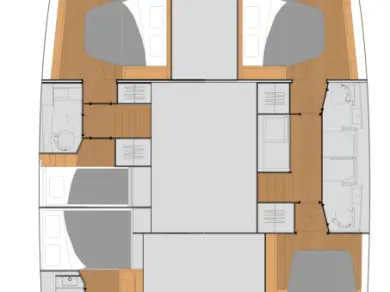 Pronájem jachty v Saint-Mandrier-sur-Mer -Fountaine Pajot Tanna 47 na Samboatu