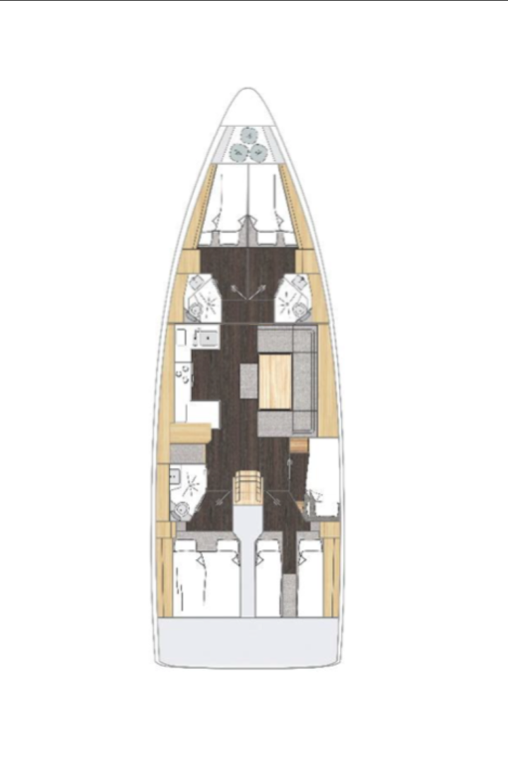 Bavaria Bavaria C46 jednotlivci a charterové společnosti v Mai Khao