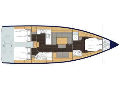 Pronájem Plachetnice v Primošten  -Bavaria Bavaria C45