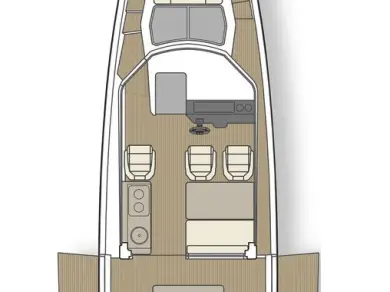 Pronájem lodi Saxdor Saxdor 320 GTC v Opatija na Samboatu