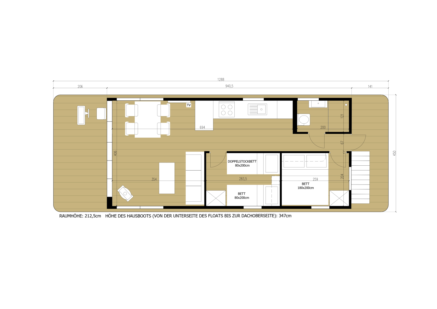 Pronájem Říční loď v Fürstenberg/Havel -WOMA Woma D13