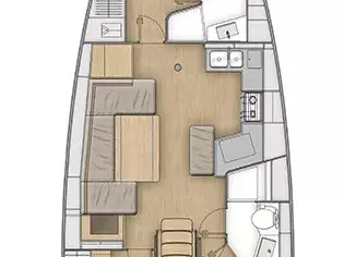 Pronájem lodi Pomer lákavé ceny Oceanis 40.1