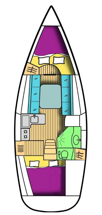 Pronajmout si Bénéteau Oceanis 323 Clipper v Mai Khao