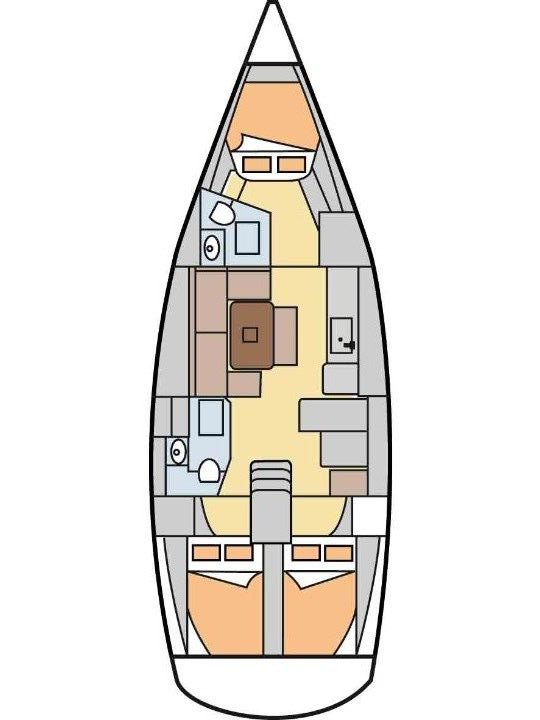 Pronájem Plachetnice v Göcek  -Dufour Dufour 405 Grand Large
