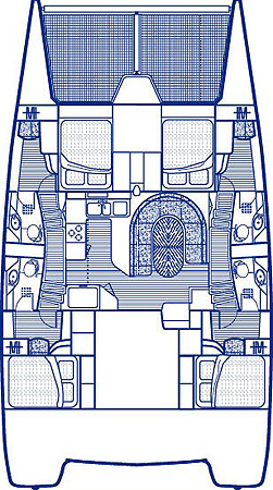 Pronájem jachty v Parish of Saint George -Leopard Catamarans / Robertson & Caine Leopard 45 na Samboatu