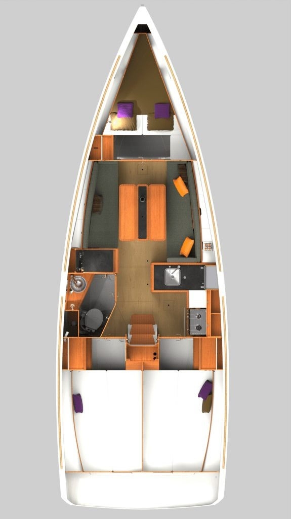 Pronajmout si Jeanneau Sun Odyssey 349 v Road Town