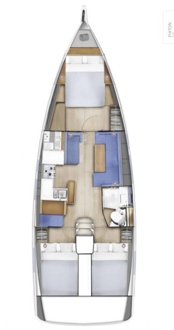 Jeanneau Sun Odyssey 410 jednotlivci a charterové společnosti v Road Town