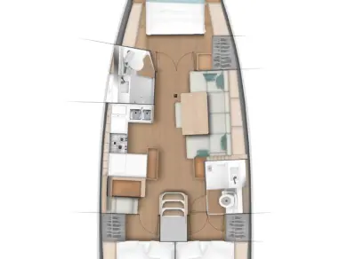 Pronájem Plachetnice v Road Town -Jeanneau Sun Odyssey 440