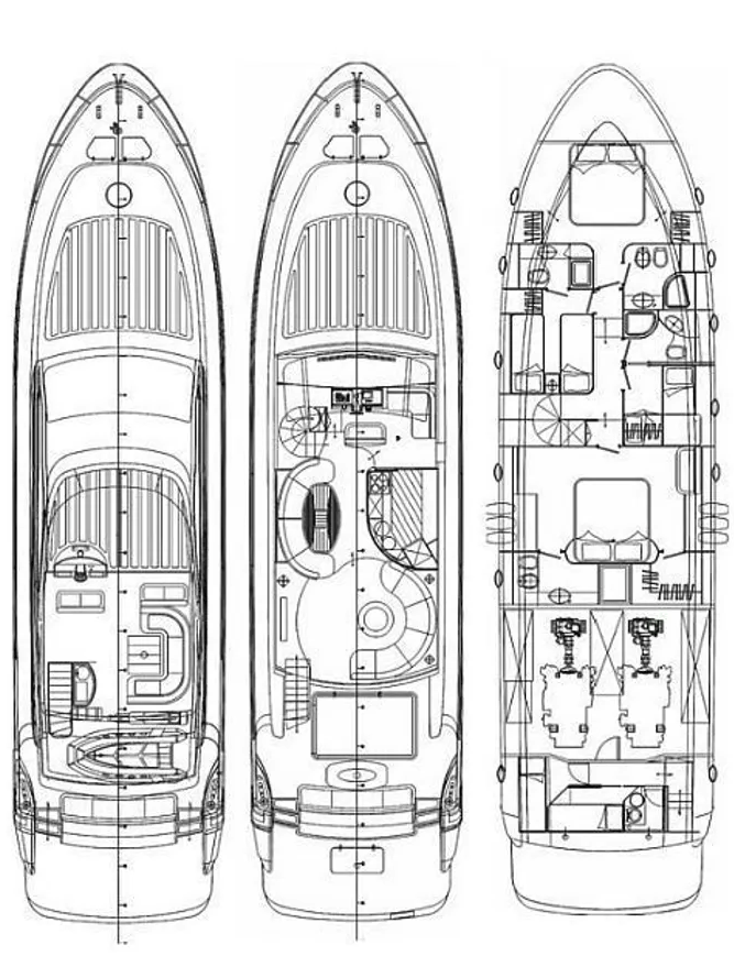 Pronájem Jachta v Port d'Andratx -Abacus Marine Abacus 70