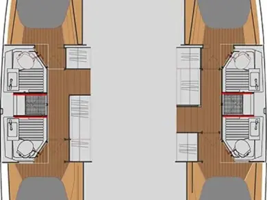 Pronajmout si Fountaine Pajot Astrea 42 v Biograd Na Moru