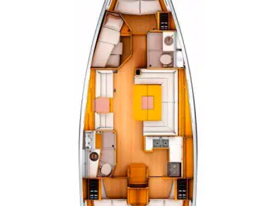 Pronájem jachty v Sukošan -Jeanneau Sun Odyssey 439 na Samboatu