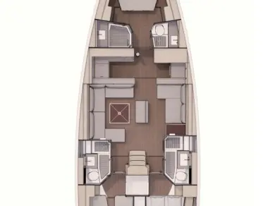Pronajmout si Dufour Dufour 530 v Alimos