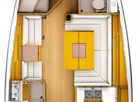 Jeanneau Sun Odyssey 449 jednotlivci a charterové společnosti v Lavrio