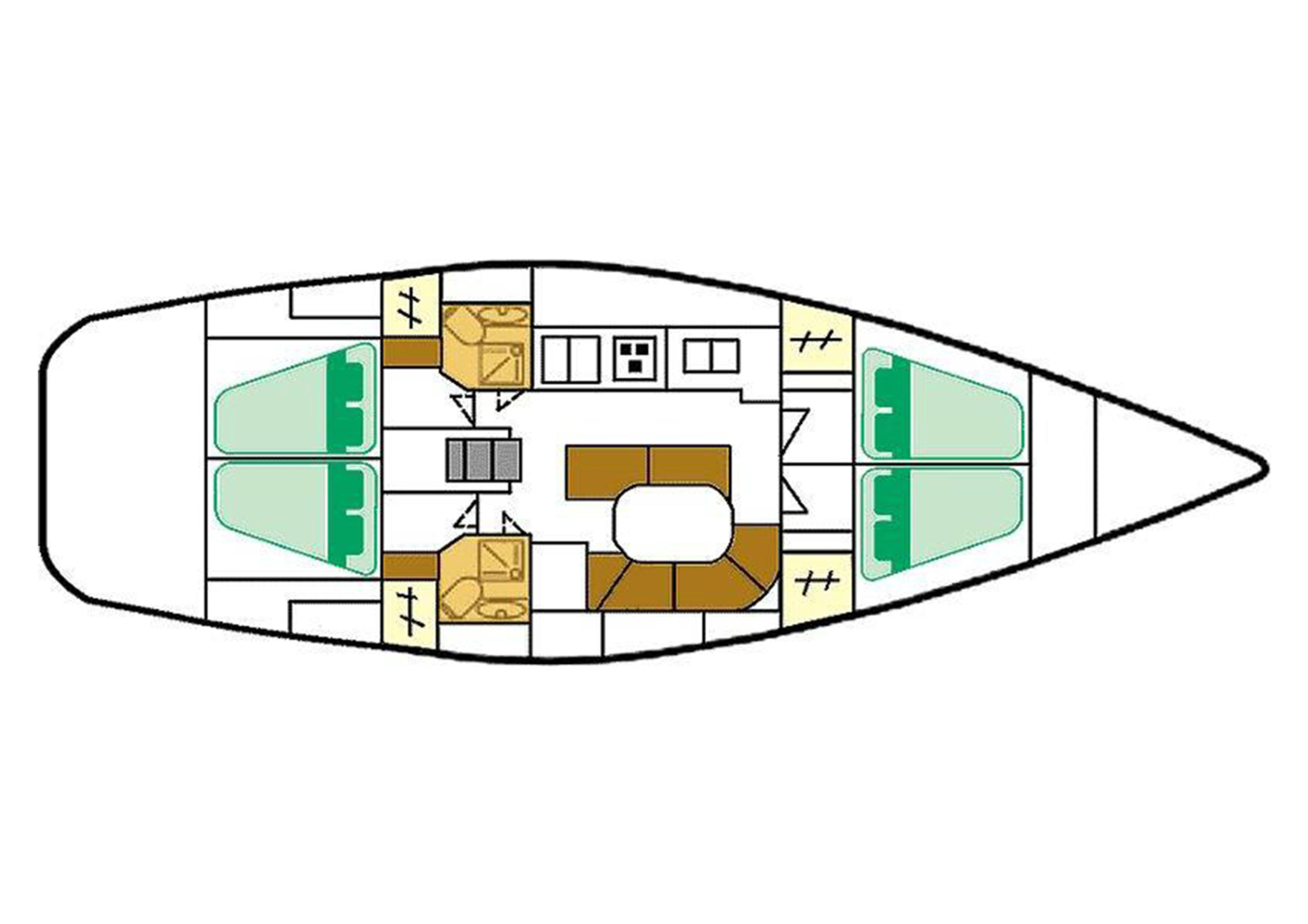 Pronájem jachty v Alimos -Bénéteau Oceanis 461 Clipper na Samboatu