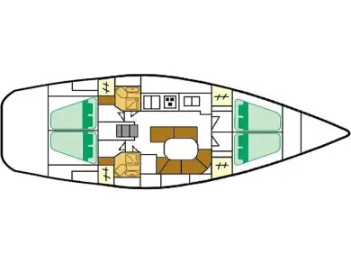 Pronájem jachty v Alimos -Bénéteau Oceanis 461 Clipper na Samboatu