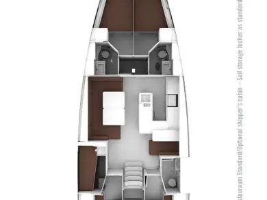 Pronájem lodi Palma de Mallorca lákavé ceny Cruiser 56