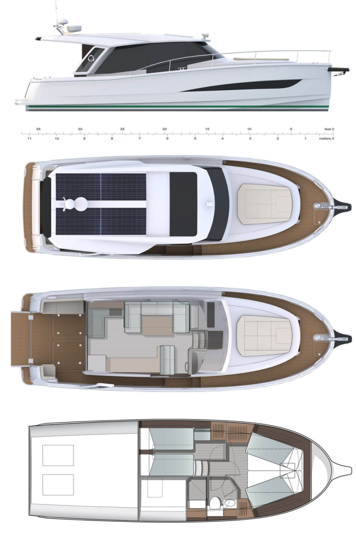 Greenline Yachts Greenline 39 jednotlivci a charterové společnosti v Pirovac