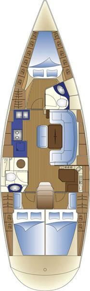 Bavaria Bavaria 42 Cruiser jednotlivci a charterové společnosti v Trogir