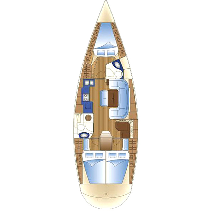 Pronájem jachty v Lavrio -Bavaria Bavaria 42 Cruiser na Samboatu