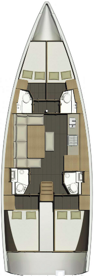 Pronájem lodi Horta lákavé ceny Dufour 460 Grand Large