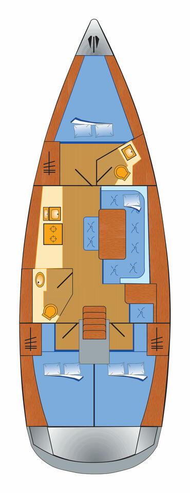 Pronájem lodi Bavaria Cruiser 41 v Barth na Samboatu