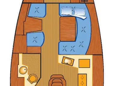 Pronajmout si Jeanneau Sun Odyssey 40 v Barth