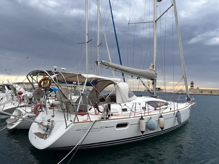 Pronájem Plachetnice v Porto Monopoli -Jeanneau Sun odissey 42 DS Performance 