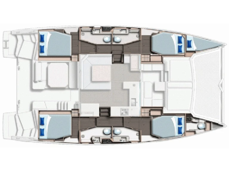 Pronájem lodi Leopard Leopard 45 v Eden Island na Samboatu