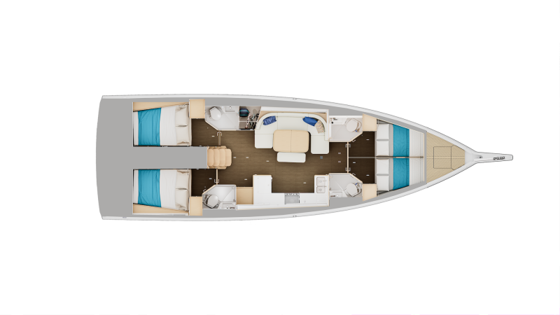 Pronájem lodi Jeanneau Sun Odyssey 455 v Road Town na Samboatu
