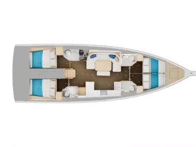 Pronájem lodi Jeanneau Sun Odyssey 455 v Road Town na Samboatu