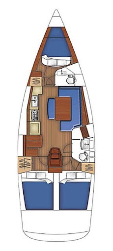 Pronájem lodi Göcek  lákavé ceny Oceanis 40