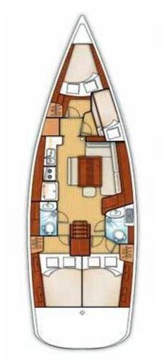 Pronájem lodi Bénéteau Oceanis 43 Family - 4 cab. v Göcek  na Samboatu