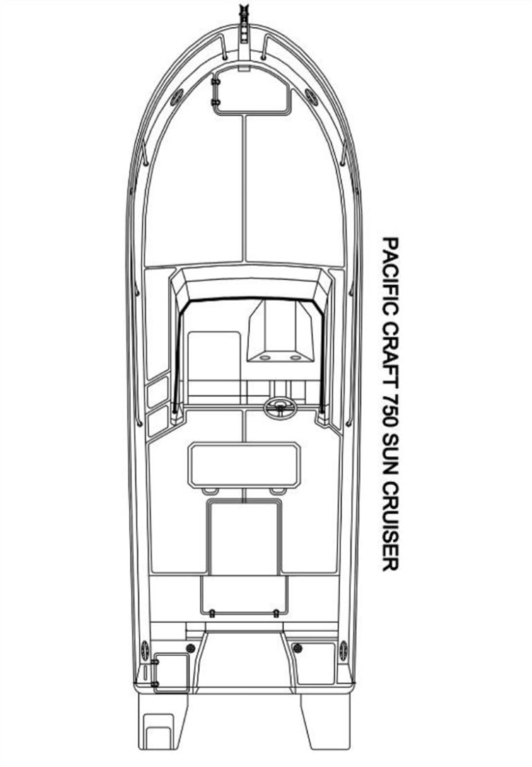 Pronajmout si Pacific Craft Pacific Craft 750 Sun Cruiser v Pula