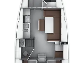 Pronájem lodi Bavaria Cruiser 40 S v Split na Samboatu