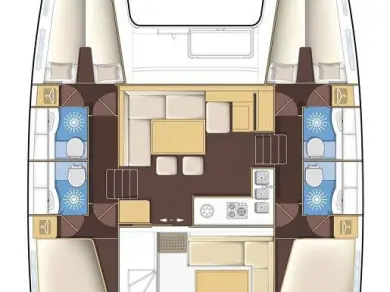 Pronajmout si Lagoon Lagoon 400 S2 v Pula