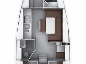 Pronájem Plachetnice v Lefkáda -Bavaria Cruiser 40