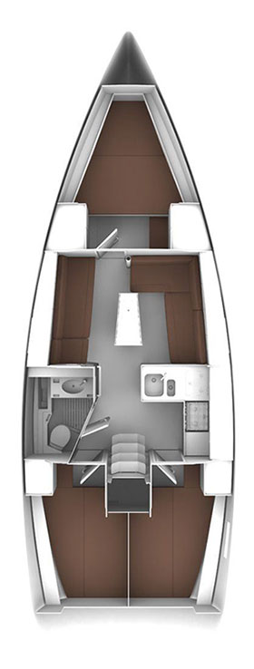 Pronájem lodi Bavaria Cruiser 37 v Split na Samboatu