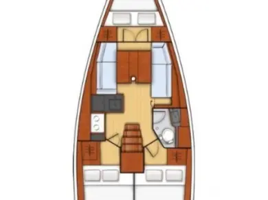 Pronájem Plachetnice v Biograd Na Moru -Bénéteau Oceanis 35.1