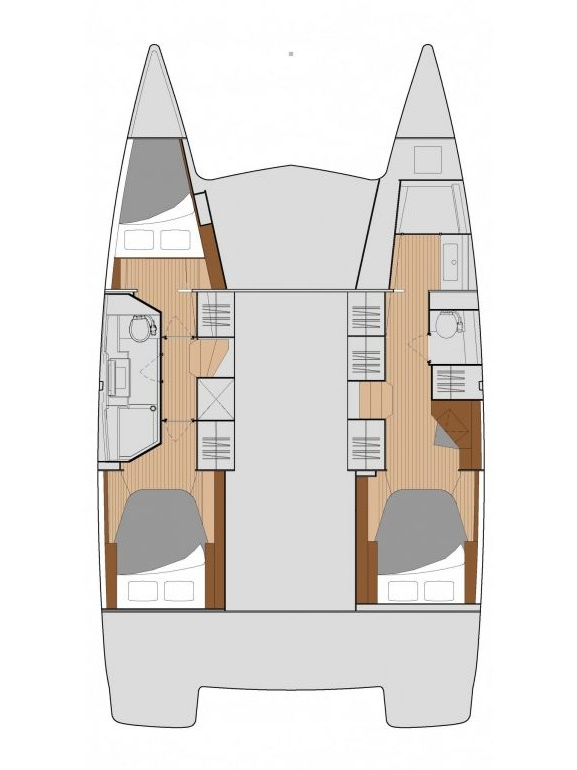 Fountaine Pajot Isla 40 jednotlivci a charterové společnosti v Annapolis