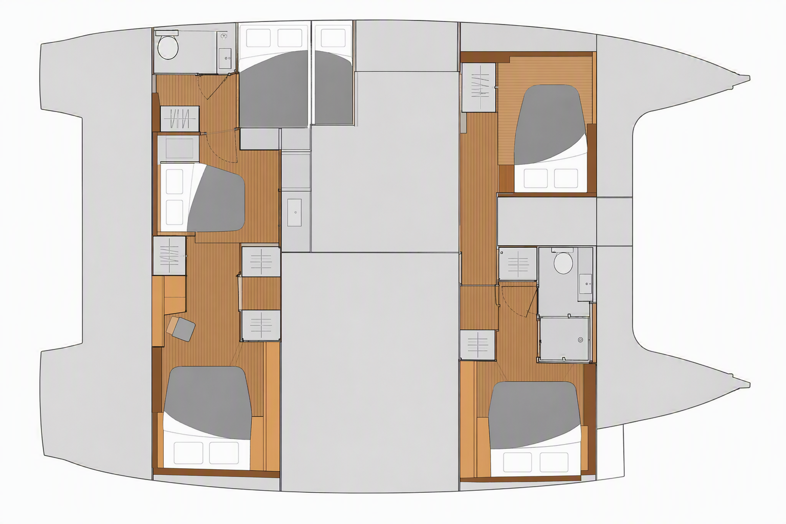 Pronájem Katamarán v Road Town -Fountaine Pajot Tanna 47